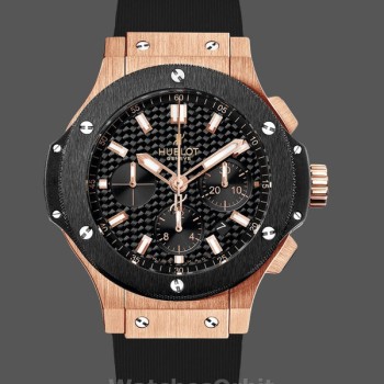 Replica Hublot Big Bang-301.PM.1780.RX da uomo, 44 mm, Nero da uomo