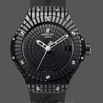 Replica Hublot Big Bang-346.CX.1800.BR da uomo, 41 mm, Nero da uomo