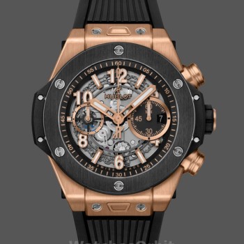 Replica Hublot Big Bang-421.OX.1180.RX, 44 mm, Uomo Trasparente