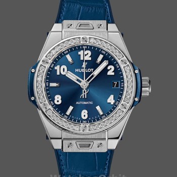 Replica Hublot Big Bang One Click 39mm Donna Orologio 465.SX.7170.LR.1204 Blu