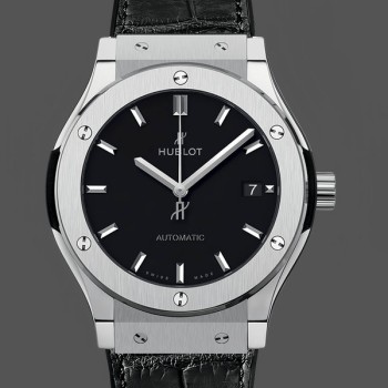 Replica Hublot Classic Fusion Automatico Uomo 542.NX.1171.LR Quadrante nero