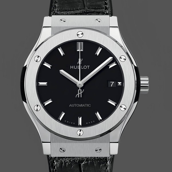 Replica Hublot Classic Fusion Automatico Uomo 542.NX.1171.LR Quadrante nero