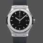 Replica Hublot Classic Fusion Automatico Uomo con cinturino in gomma 542.NX.1171.RX Quadrante nero