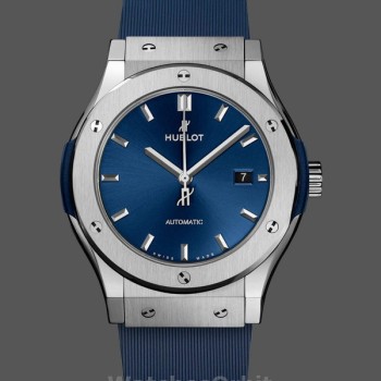 Replica Hublot Classic Fusion-301.PB.131.RX da uomo, 42 mm, Blu da uomo