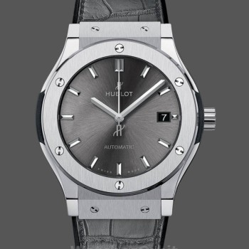 Replica Hublot Classic Fusion 45MM Quadrante Grigio Uomo 511.NX.7071.LR Grigio