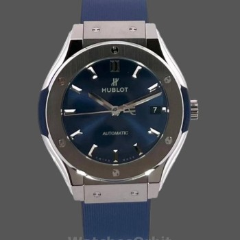 Replica Hublot Classic Fusion-565.NX.1171.RX da donna, 38 mm, Blu Donna