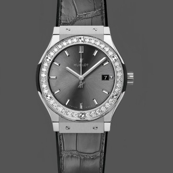 Replica Hublot Classic Fusion 33MM Donna Grigio 581.NX.7071.LR.1104 Grigio