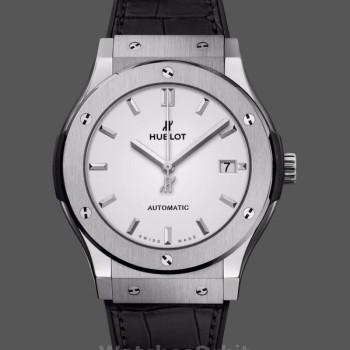 Replica Hublot Classic Fusion Automatic-511.NX.2611.LR da uomo, 45 mm Bianco