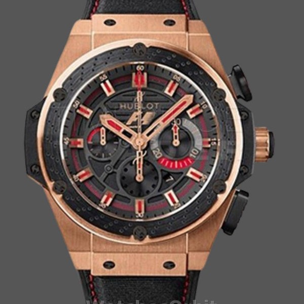 Replica Hublot F1 King Power 48MM Uomo 703.OM.1138.NR.FMO10 Nero opaco