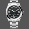 Replica Rolex Air-King 40 mm Uomo-116900-Acciaio inossidabile-Calendario arabo nero Blu