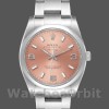Replica Rolex Oyster Perpetual Air-King 114200-34mm, Quadrante Salmone, Unisex Salmone