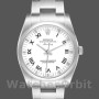 Replica Rolex Oyster Perpetual Air-King-114200 unisex, 34 mm, quadrante bianco, Unisex Bianco