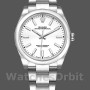 Replica Rolex Oyster Perpetual Air-King-114200 unisex, 34 mm, quadrante bianco, Unisex Bianco