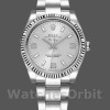 Replica Rolex Oyster Perpetual Air-King Unisex 34mm Unisex-114234-Comparto argento Argento