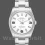 Replica Rolex Oyster Perpetual Air-King-114234 unisex, 34 mm, quadrante bianco arabo, unisex bianco