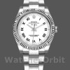 Replica Rolex Oyster Perpetual Air-King Unisex 34 mm Unisex-114234-Comparatore bianco Bianco