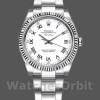 Replica Rolex Oyster Perpetual Air-King Unisex 34 mm Unisex-114234-Dialetto bianco con diamanti Diamante Bianco
