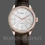 Replica Rolex Cellini Date 39mm Uomo-50515-oro rosa-argento-crocodile cinturino in pelle bianco