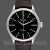 Replica Rolex Cellini Time 39 mm Uomo-50509-Cinturino in pelle marrone-Comparto nero Nero