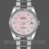 Replica Rolex Datejust 36 mm Donna-116234-Mother of Pearl-Diamante rosa Quadrante rosa MOP Diamanti