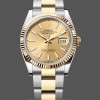 Replica Rolex Datejust 36 mm Unisex-126233-Champagne Quadrante indicizzato Champagne