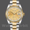 Replica Rolex Datejust 36mm Unisex-126233-Champagne Quadrante giubileo Champagne
