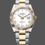 Replica Rolex Datejust 36mm Unisex-126233-Comparatore romano bianco Unisex-126233-Bianco