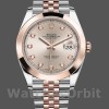 Replica Rolex Datejust 41 mm Uomo-126301-Oro rosa-Diamanti Quadrante Sundust<br />
