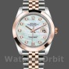 Replica Rolex Datejust 41 mm Uomo-126301-Componente bianco MOP Quadrante di diamanti MOP