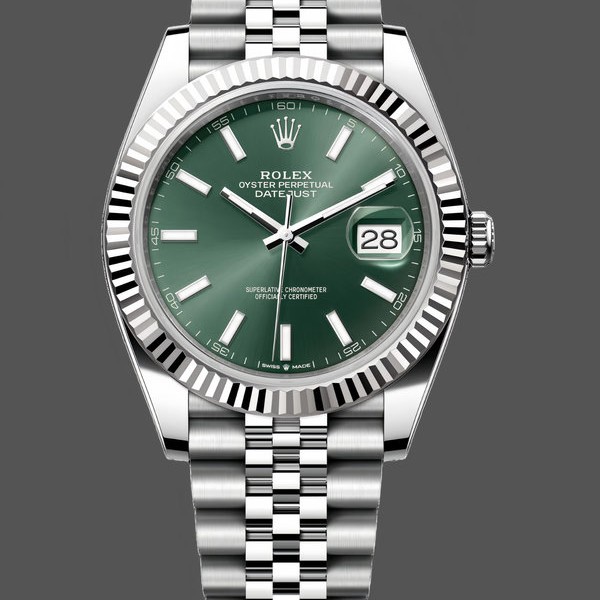 Replica Rolex Datejust 31-278241 0002 da donna, acciaio inossidabile e oro rosa, quadrante romano bianco, bianco giubileo