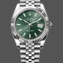Replica Rolex Datejust 31-278241 0002 da donna, acciaio inossidabile e oro rosa, quadrante romano bianco, bianco giubileo