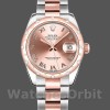 Replica Rolex Datejust 31mm Donna-178341-Rosa quadrante rosa numeri romani Rosa