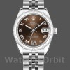 Replica Rolex Datejust 31 mm Donna-178344-Comparatore bronzo-VI Diamanti Bronzo