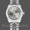 Replica Rolex Datejust 31 mm Donna-178344-Componente grigio rodio-Bracciale giubileo Grigio