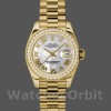 Replica Rolex Datejust-179138 da donna, 26 mm, quadrante bianco con numeri romani in madreperla, Lady MOP