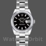 Replica Rolex Datejust 26mm Donna-179160-Dal quadrante nero con lunetta nera