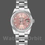 Replica Rolex Datejust 26mm Donna-179160-quadrante rosa indicizzato- lunetta rosa con cupola