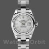 Replica Rolex Datejust 26mm Donna-179160-Dal quadrante argentato con lunetta argentata