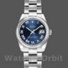 Replica Rolex Datejust 26 mm Donna-179160-Blue Quadrante Romano-Bracciale Oyster Blu
