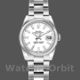 Replica Rolex Datejust 26mm Donna-179160-Calendario bianco-Ghiera bianca con indici e lunetta bianca