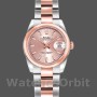 Replica Rolex Datejust-179161 da donna, 26 mm, acciaio inossidabile e oro massiccio, quadrante rosa, Lady Pink