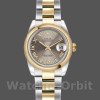 Replica Rolex Datejust-179163 da donna, 26 mm, quadrante grigio raggio di sole, lunetta bombata, Lady Grey