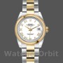 Replica Rolex Datejust 26mm Donna-179163-Componente romano bianco Quadrante bianco