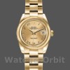 Replica Rolex Datejust-179168 da donna, 26 mm, quadrante romano liscio bombato, Lady Champagne