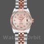 Replica Rolex Datejust-179171 da donna, 26 mm, quadrante giubileo rosa, lunetta scanalata, Lady Pink