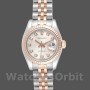 Replica Rolex Datejust-179171 da donna, 26 mm, quadrante argento Jubilee Anniversary, lunetta scanalata, Lady Silver