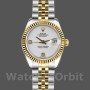 Replica Rolex Datejust-179173 donna, 26 mm, quadrante bianco con diamanti, lunetta scanalata, Lady White