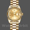 Replica Rolex Datejust-179178 da donna, 26 mm, oro giallo, quadrante champagne, Lady Champagne