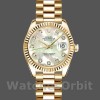Replica Rolex Datejust-179178 da donna, 26 mm, oro giallo, quadrante con diamanti madreperlati, Lady MOP
