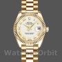 Replica Rolex Datejust-179178 da donna, 26 mm, oro giallo, quadrante romano bianco, Lady White